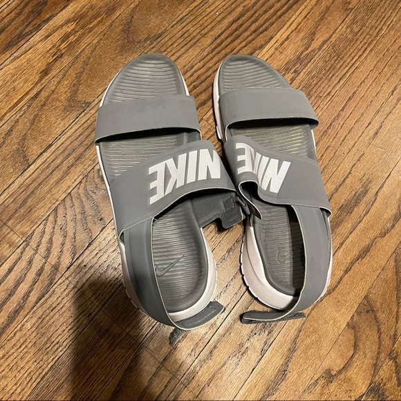 Grey Nike Sandals - Picture 3 of 5